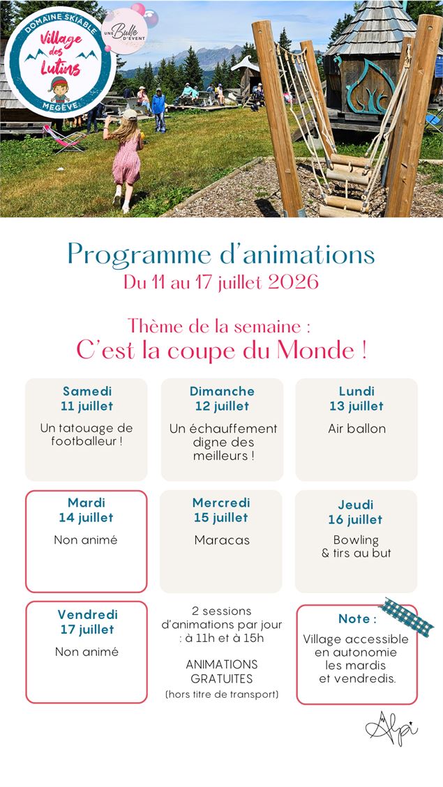Animation au village des lutins_Megève - @DS Megève