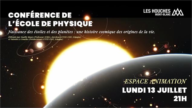 Conférence de l'École de Physique des Houches_Les Houches