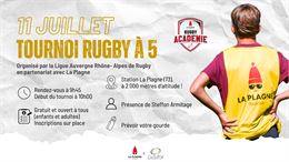 tournoi de rugby - ligue AURA