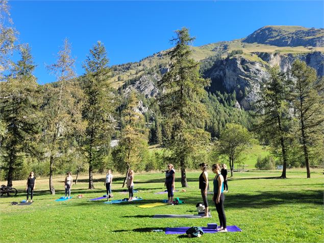 Cours de Yoga estival_Peisey-Vallandry