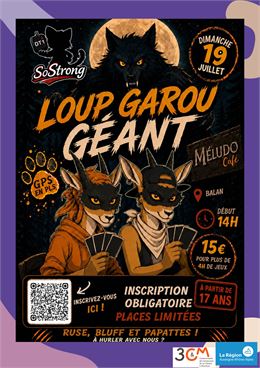Après-midi Loup garou géant - Meludo Café