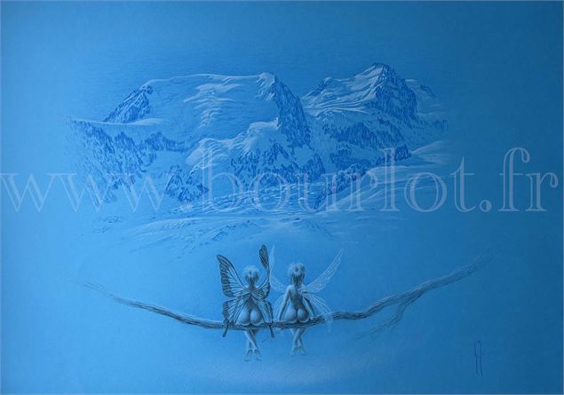 Papillon Libellule - Martial Bourlot