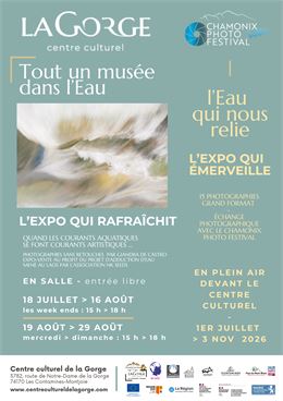 Exposition "Tout un musée dans l'Eau" au Centre Culturel de la Gorge_Les Contamines-Montjoie
