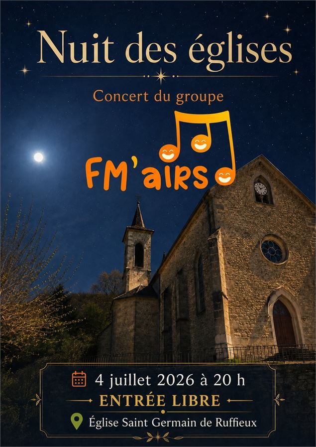 Concert FM'Airs Eglise - paroisse de chautagne