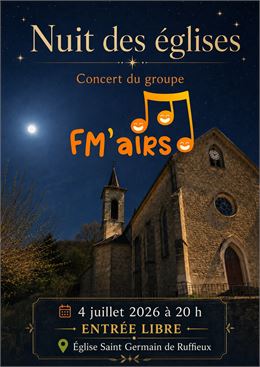 Concert FM'Airs Eglise - paroisse de chautagne