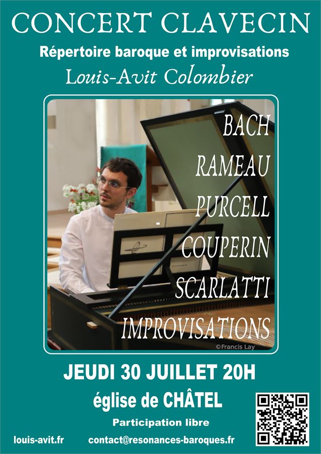 Concert baroque de clavecin - F. Lay