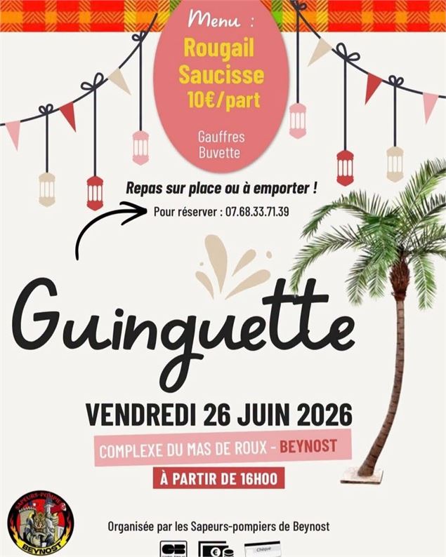 La Guinguette - Amicale Sapeurs Pompiers et commune de Beynost