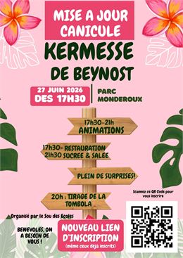 Kermesse de l'école - Commune de Beynost
