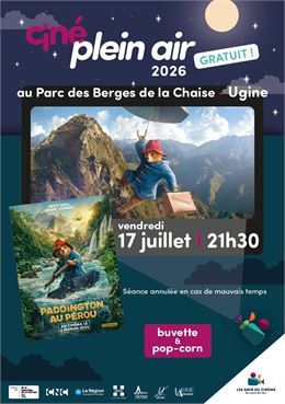 Ciné plein air : Paddigton au Pérou_Ugine