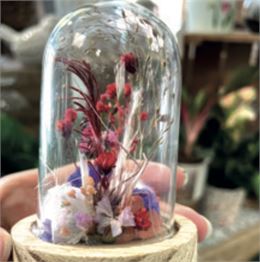 Atelier cloche fleurie - Pomviolette