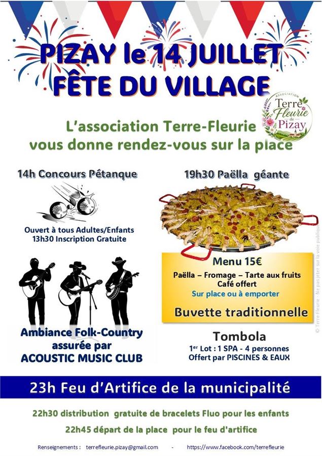 Fête du village_Pizay - Terre Fleurie
