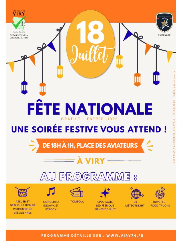 Fête_Nationale_Viry - Association Sportive du Genevois