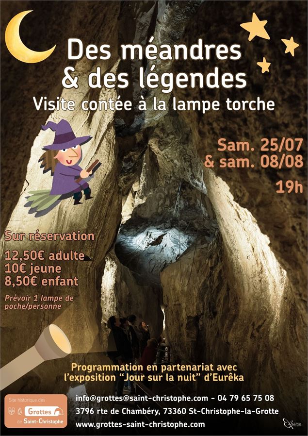 Visite contée à la lampe torche 