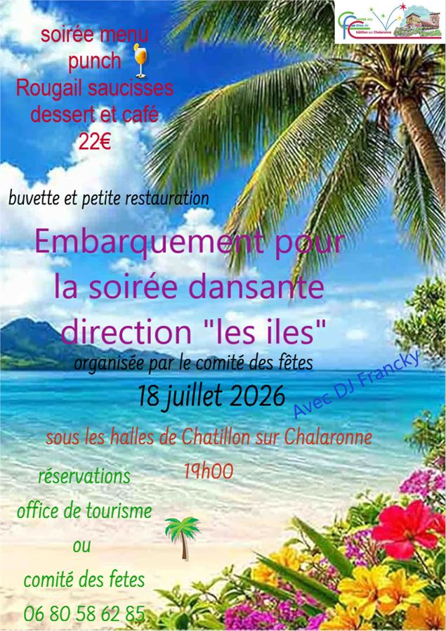 guinguette soirée des iles - droit de copier