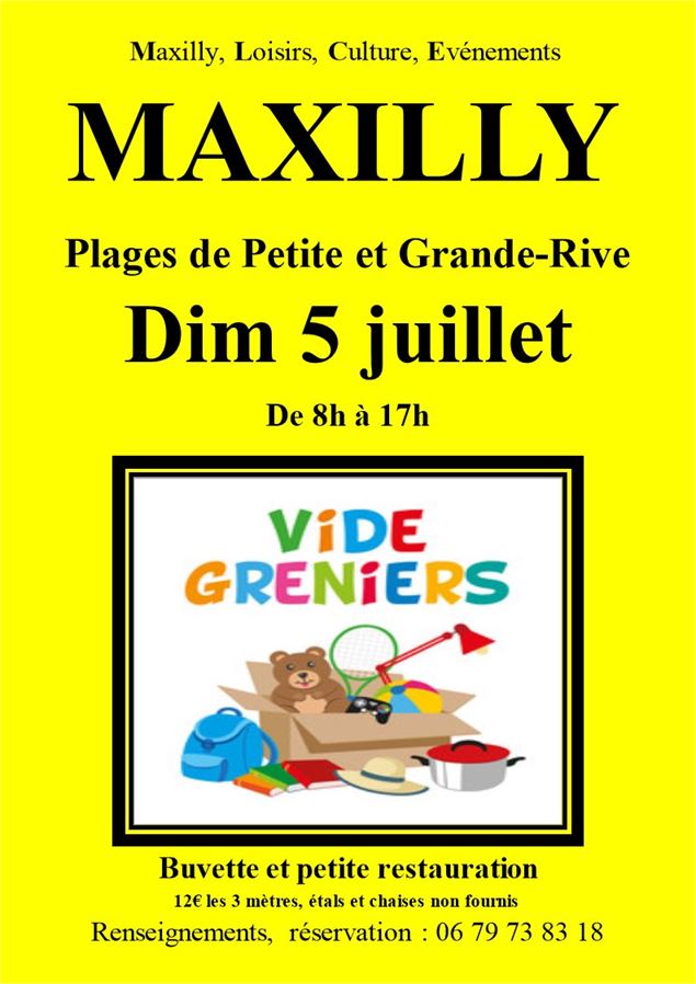 Vide grenier de Maxilly-sur-Léman - MLCE