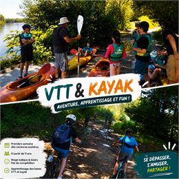 Stage VTT & Canoë avec Cycl'O Lac & Kanoti - Cycl'OLac 