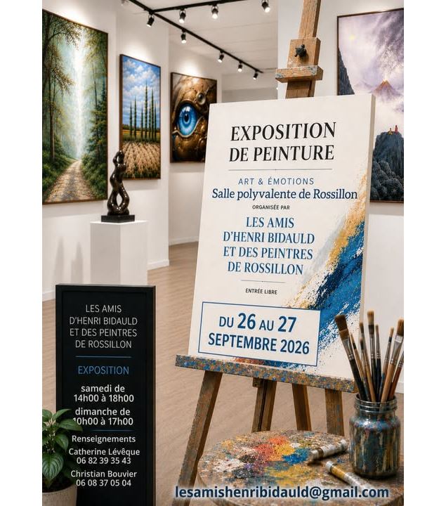 Exposition de peintures 