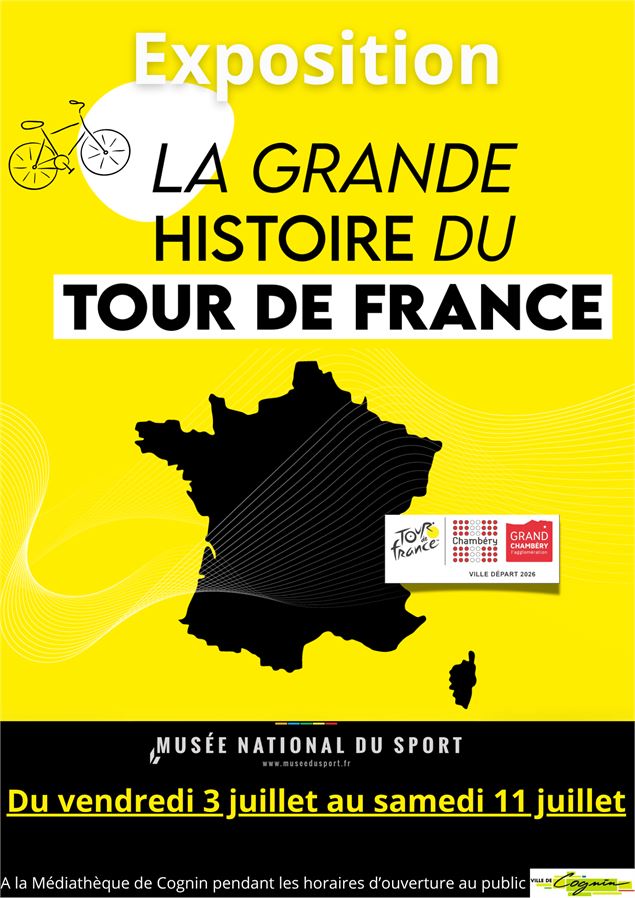 Exposition : l'histoire du Tour de France - @Musée National du Sport