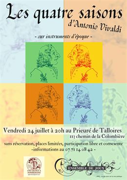 Concert : Les quatres saisons - Concert : Les quatres saisons