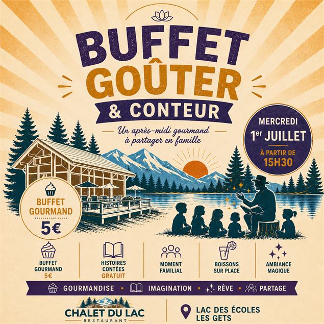 Buffet gouter et conteur - SOLEGETS