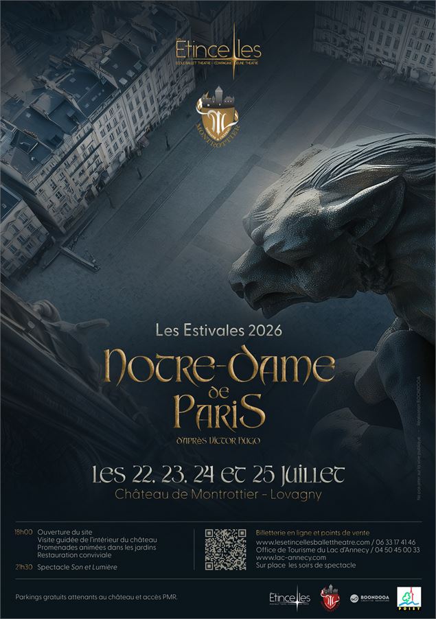 Soirées estivales 2026 - Notre Dame de Paris_Lovagny - Les étincelles Ballet Théâtre