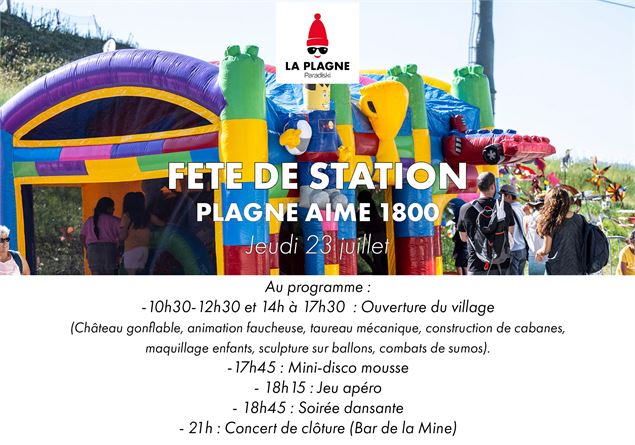 fête plagne 1800 - OTGP