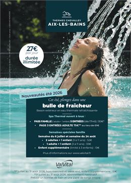 Journée famille au Spa Thermal Chevalley_Aix-les-Bains - Thermes Chevalley