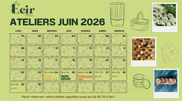 Ateliers pâtisserie Ecir_Megève