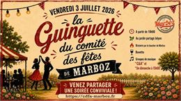 La Guinguette du Comité des fêtes de Marboz ! - CDFA Patrice Guillermin