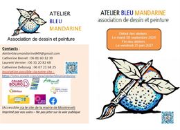 Nouvelle activité à la rentrée: l'Atelier Bleu Mandarine à Marboz - Atelier Bleu Mandarine