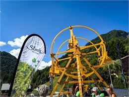 La belle roue sera présente à Fumet le mercredi - OTI Val d'Arly