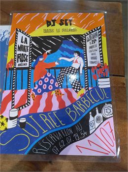 affiche concert avec Hans le Balourd
