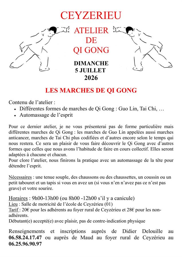 Atelier de Qi Gong_Ceyzérieu - Didier Delouille