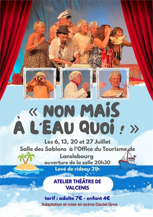 Affiche 2026 - Atelier théâtre de Val Cenis