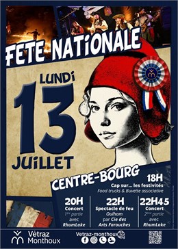 FETE NATIONALE de Vétraz-Monthoux – 4ème édition