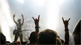 concert rock métal - canva