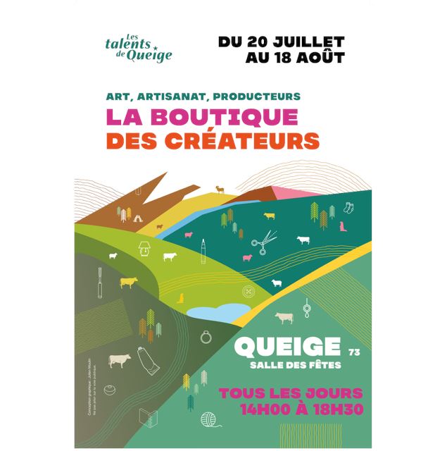 Les talents de Queige : Ouverture de la boutique éphémère des créateurs_Queige