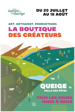 Les talents de Queige : Ouverture de la boutique éphémère des créateurs_Queige