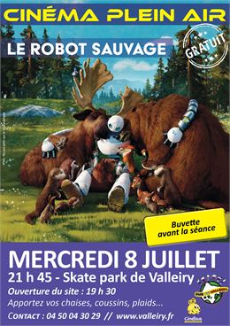 Cinéma plein air : Le robot sauvage_Valleiry