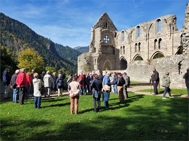 Visite guidée Abbaye d'Aulps - L.LANCIEN