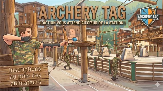 Archery Tag_Valfréjus - Gemini AI