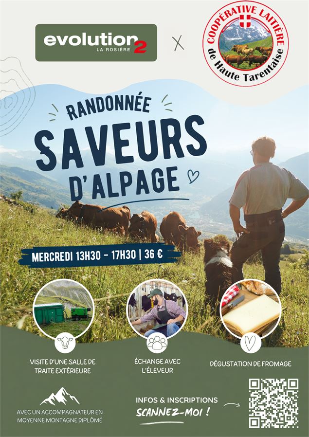 Saveurs d'Alpage | Evolution 2 & la Coopérative laitière de Haute Tarentaise_La Rosière - Montvaleza