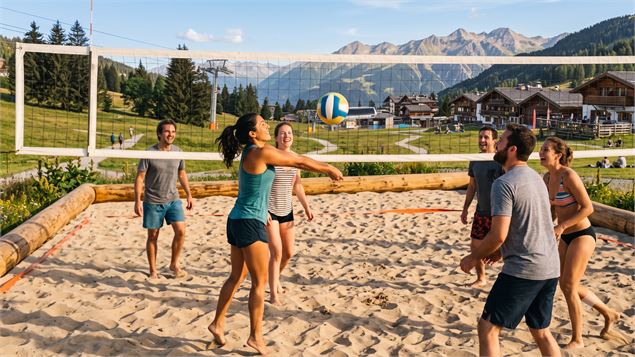 Beach Volley Loisir_Valfréjus - Gemini AI