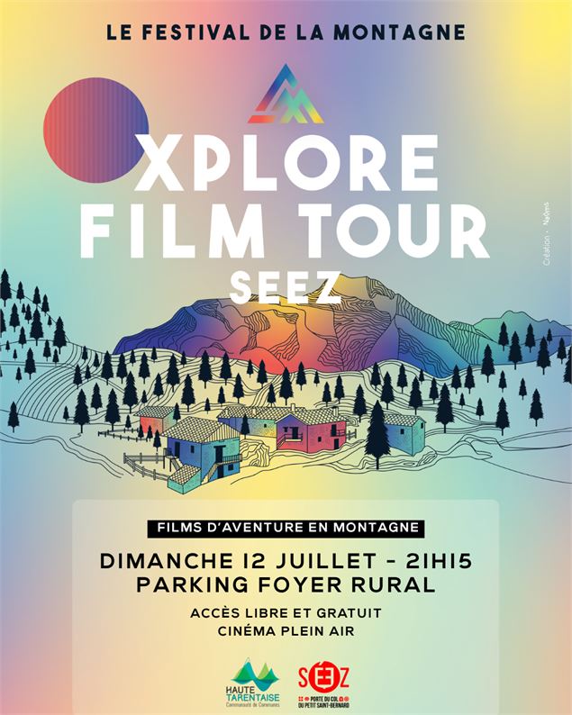 Affiche Xplore - Séez - Xplore Alpes Festival