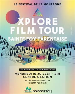 Affiche Xplore - Sainte Foy - Xplore Alpes Festival