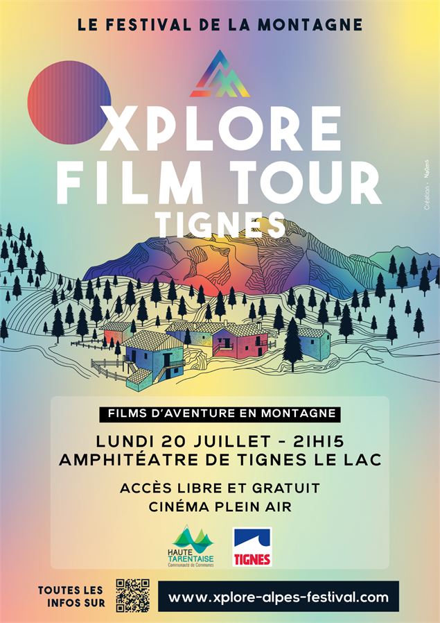 Affiche Xplore - Tignes 1 - Xplore Alpes Festival