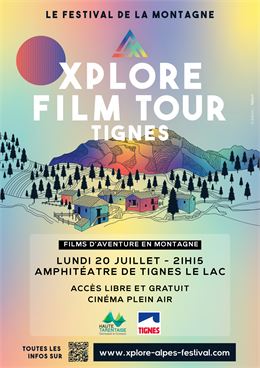 Affiche Xplore - Tignes 1 - Xplore Alpes Festival