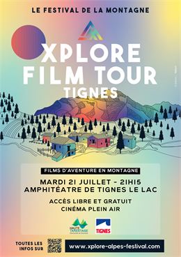 Affiche Xplore - Tignes 2 - Xplore Alpes Festival