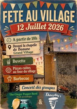 Fête au village de Beaune_Saint-Michel-de-Maurienne