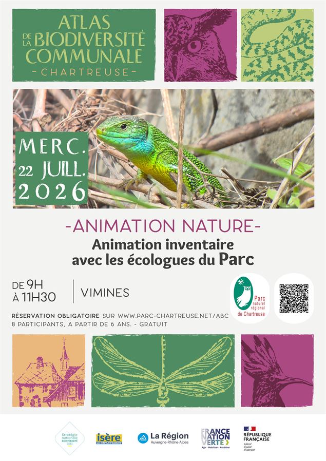 affiche animation - PNRC